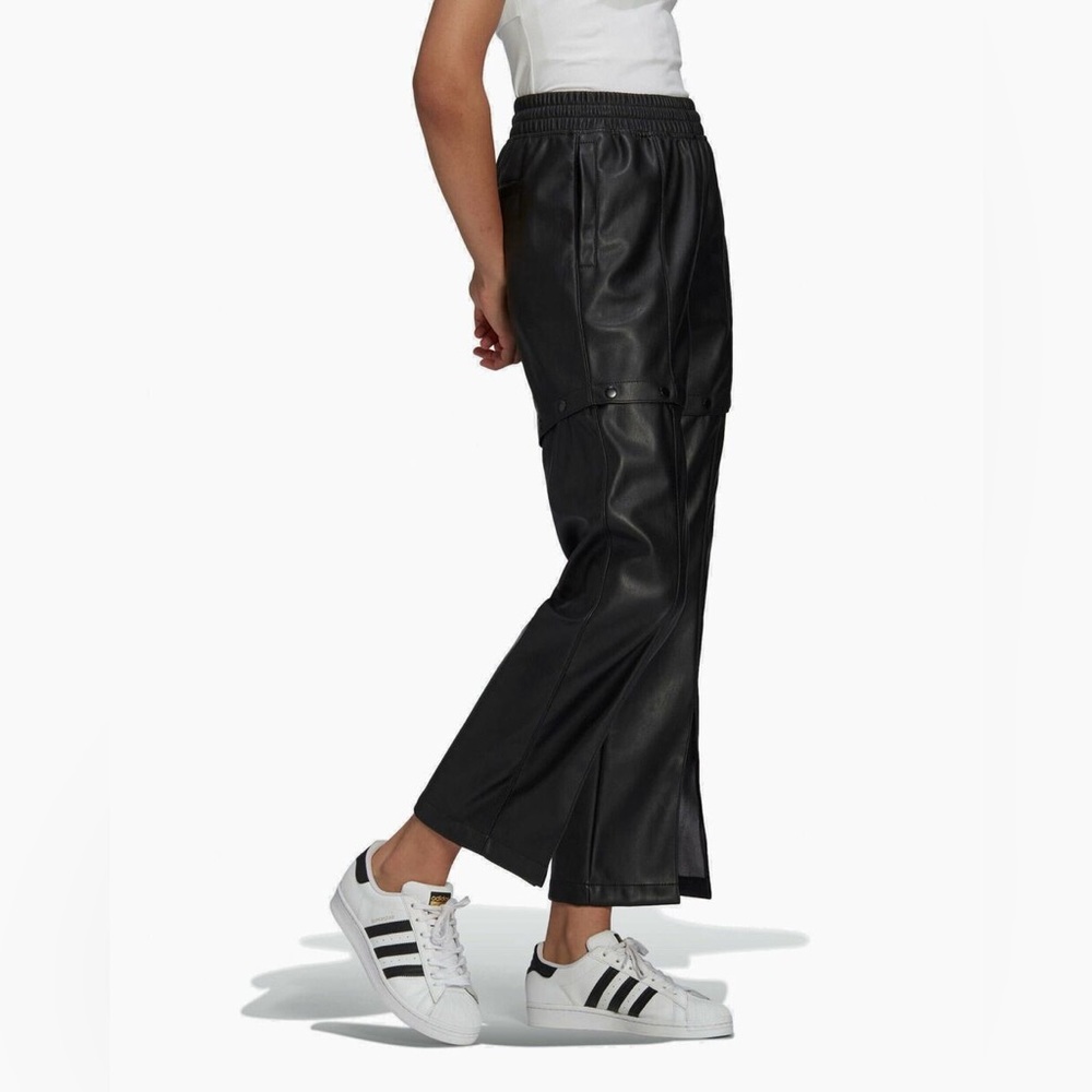 Adidas Always Original  Women's Faux Leather Track Pants HF2017